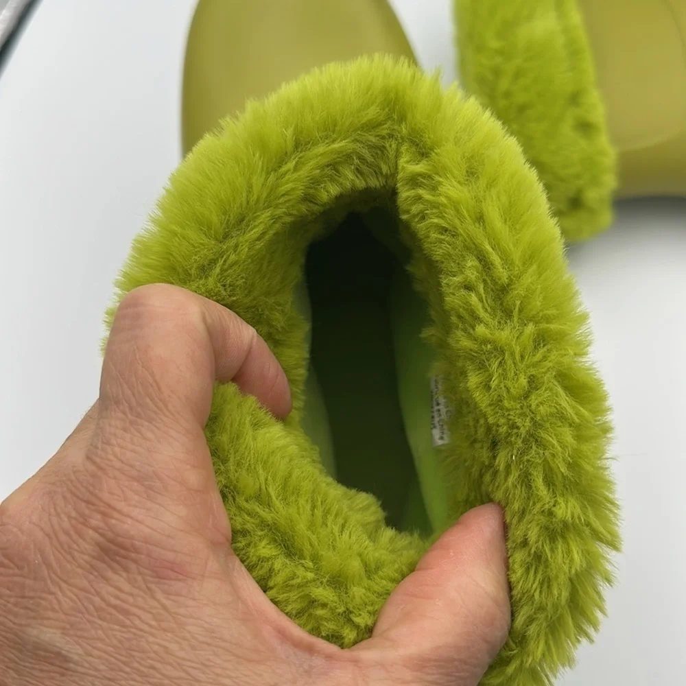 NOIZE Etta vegan rain boots Lime Green EU38